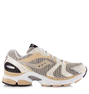 Saucony Saucony - Progrid Triumph 4 cream/tan Beige Mesh Lage sneakers Dames