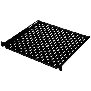 Conteg 26205041 19 inch Inschuifsysteem voor patchkast 1 HE Zwart