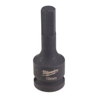 Milwaukee Accessoires 1/2 Impact HEX bit dop HEX10 - 4932478066