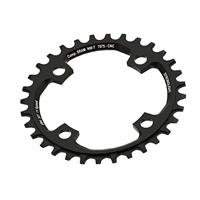 Stronglight 2286579700 Kettingblad voor volwassenen, uniseks, zwart, 36 tanden