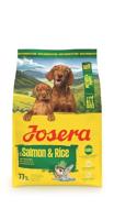 JOSERA Mother & Puppy Zalm & Rijst (1 x 3 kg) | Premium droogvoer voor drachtige/zogende teven & puppy's | Optimale verzorging met egie & L-carnitine | glutenvrij | 1-pack