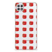 Samsung Galaxy A22 5G Siliconen Case Paprika Red