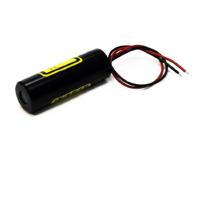 Lijnlaser, rood, 635 nm, 90 °, 3 V DC, Ø16x45 mm, Laser Class 1, Focus vastgezet, Kabellengte 100 mm - 70103090