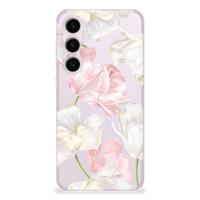 Samsung Galaxy S24 Plus TPU Case Lovely Flowers - thumbnail