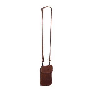 Daniel Ray Leather Telefoontasje Lakeland Cognac