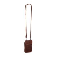 Daniel Ray Leather Telefoontasje Lakeland Cognac - thumbnail