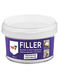 Tec7 Filler pot Alles-in-één vulmiddel en afwerkingsplamuur 250ml - 601025000 - 601025000