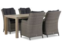 Garden Collections Buckingham/Bristol 180 cm dining tuinset 5-delig