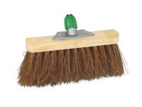 Straatbezem met Bassine Vezels En Steelhouder Betra