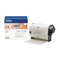 Brother DK-11240 Rol met etiketten 102 x 51 mm Papier Wit 600 stuk(s) Permanent hechtend DK11240 Verzendetiketten