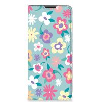 Motorola Moto G51 5G Smart Cover Flower Power