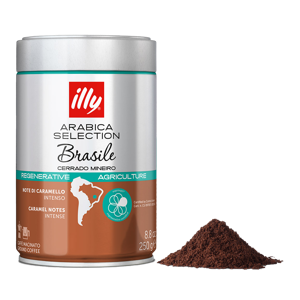 illy Brasile Cerrado Mineiro - gemalen 250 GR