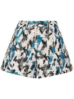 IRO short Noriane en tweed - Blanc