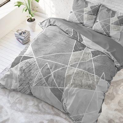 DreamHouse Bedding Furtrix - Grijs 2-persoons (200 x 220 cm + 2 kussenslopen) Dekbedovertrek