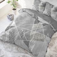 DreamHouse Bedding Furtrix - Grijs 2-persoons (200 x 220 cm + 2 kussenslopen) Dekbedovertrek
