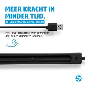 HP Slim Pen Charger Touchpen-laadstation Zwart