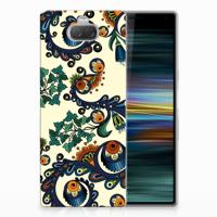 Siliconen Hoesje Sony Xperia 10 Plus Barok Flower