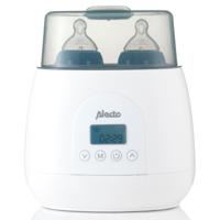 Alecto BW700TWIN - Snelle digitale duo flessenwarmer voor opwarmen, sterilisatie en ontdooien, wit - thumbnail