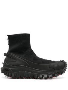 Moncler baskets montantes Trailgrip Knit - Noir