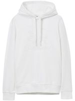 Burberry hoodie à logo EKD Raynerbridge embossé - Blanc