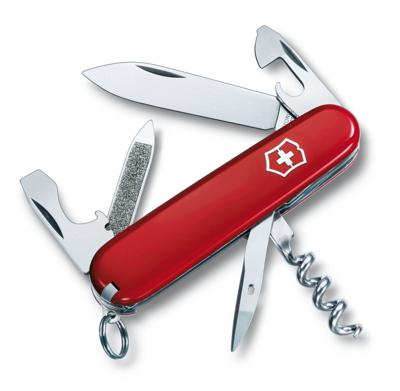 Victorinox Sportsman 0.3803 Zwitsers zakmes Aantal functies 17 Rood