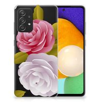 Samsung Galaxy A52 (5G/4G) TPU Case Roses - thumbnail