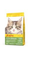 JOSERA Kitten grainvrij (1 x 2 kg) | graanvrij kattenvoer met zalmolie | super premium droogvoer voor groeiende katten | 1 stuk verpakt