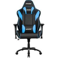 AKRacing LX Plus PC-gamestoel Gestoffeerde gevoerde zitting Zwart, Blauw