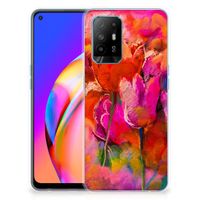 Hoesje maken OPPO A94 5G | Reno5 Z Tulips