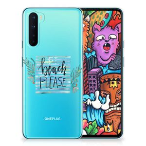 OnePlus Nord Telefoonhoesje met Naam Boho Beach