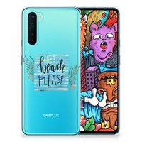 OnePlus Nord Telefoonhoesje met Naam Boho Beach - thumbnail