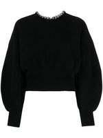 Alexander Wang pull en maille boule - Noir