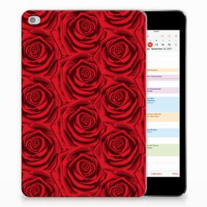 Apple iPad Mini 4 | Mini 5 (2019) Siliconen Hoesje Red Roses