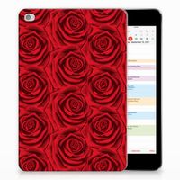 Apple iPad Mini 4 | Mini 5 (2019) Siliconen Hoesje Red Roses - thumbnail