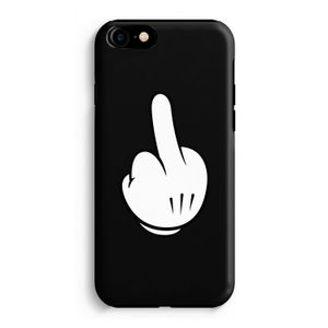 Middle finger black: iPhone 7 Tough Case