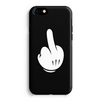 Middle finger black: iPhone 7 Tough Case - thumbnail