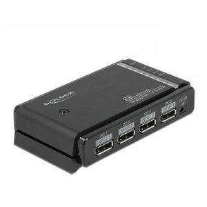 DisplayPort Switch 2x 2 Displayport in naar 1x 2 DisplayPort out DisplayPort Switch