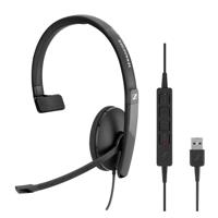 EPOS ADAPT SC 130 USB - Headset - mono - op oor - met bekabeling - USB - zwart