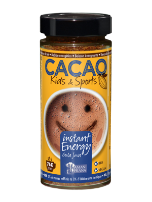 Amanprana Cacao Kids & Sports 230g, bio Amanprana Cacao Kids & Sports 230g, bio