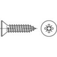 TOOLCRAFT TO-5432904 Verzonken plaatschroeven 16 mm Kruiskop Phillips Staal Galvanisch verzinkt 2000 stuk(s)