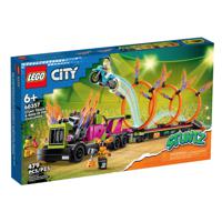 Lego City Stuntz 60357 Stunttruck en Ring of Fire Uitdaging - thumbnail