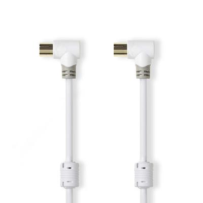 Nedis Coax Antennekabel 100 dB Male - Female 5 Meter Wit Nedis Coax Antennekabel 100 dB Male - Female 5 Meter Wit