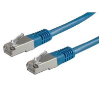 VALUE Patchkabel Cat.6 (Class E) S/FTP (PiMF), blauw, 5 m - thumbnail