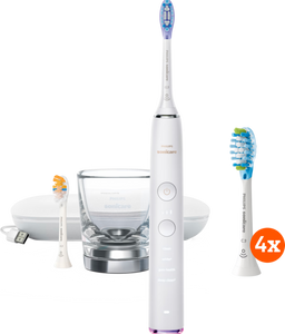 Philips Sonicare DiamondClean Smart 9000 HX9917/88 + Plaque Defence opzetborstels (4 stuks