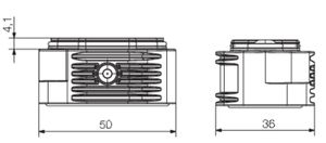 Weidmüller HDC IP68 04A AS 1081470000 Opbouwbehuizing 1 stuk(s)