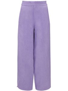 JW Anderson pantalon ample à lien de resserrage - Violet