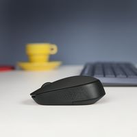 Logitech B170 OEM Muis Radiografisch Infrarood Zwart 3 Toetsen 1000 dpi Geïntegreerd scrollwiel - thumbnail