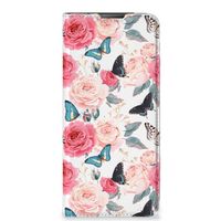 Motorola Moto E20 Smart Cover Butterfly Roses - thumbnail