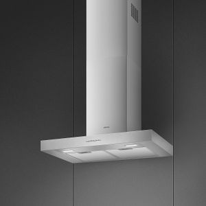 Smeg KBT700XE afzuigkap Muurmontage Roestvrijstaal 463 m³/uur A