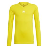 adidas Team Ondershirt Lange Mouwen Kids Geel - thumbnail